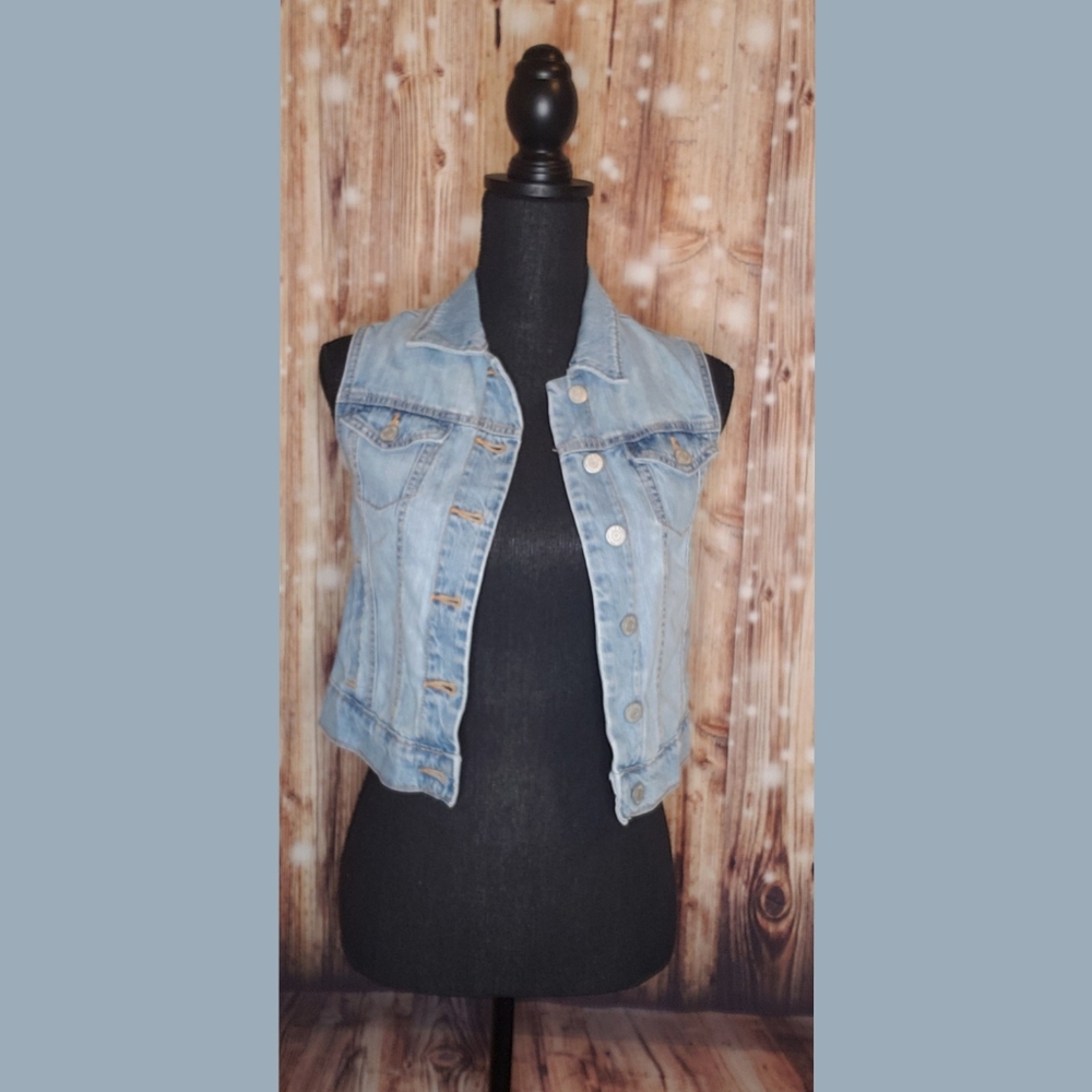 denim vest